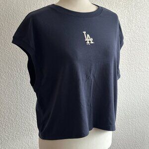 47 Brand LA Dodgers Cropped Tee – Size Small